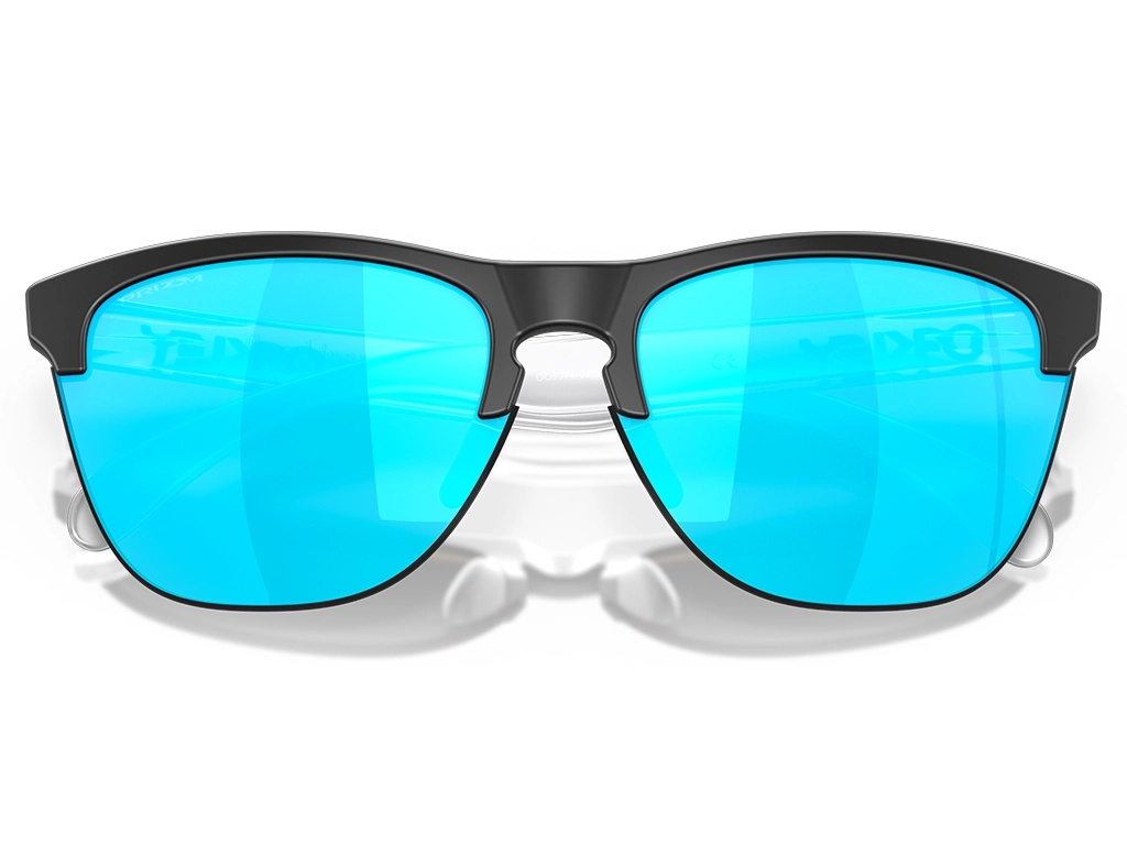 Oakley Frogskins Lite OO9374-0263 Matte Black Prizm Sapphire