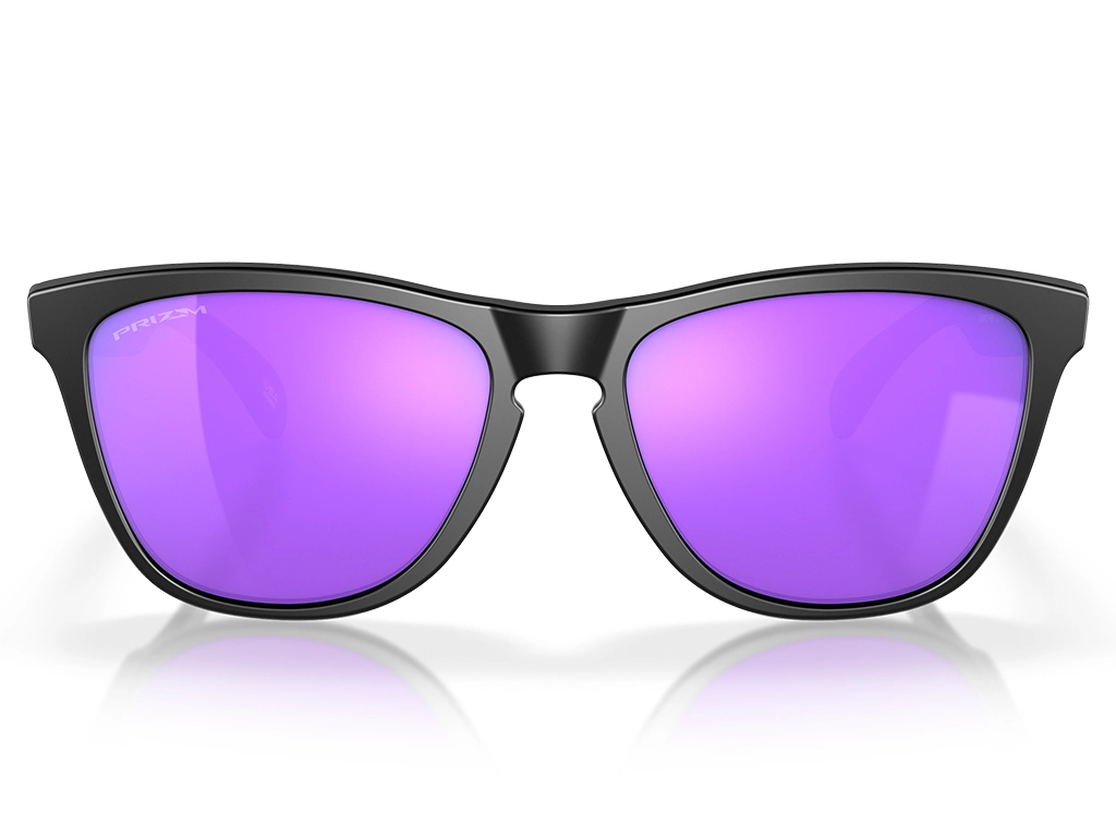 Oakley Frogskins OO9013-H6 Matte Black 55 Prizm Violet