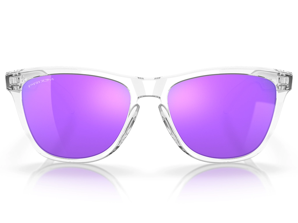Oakley Frogskins OO9013-H7 Transparent 55 Prizm Violet