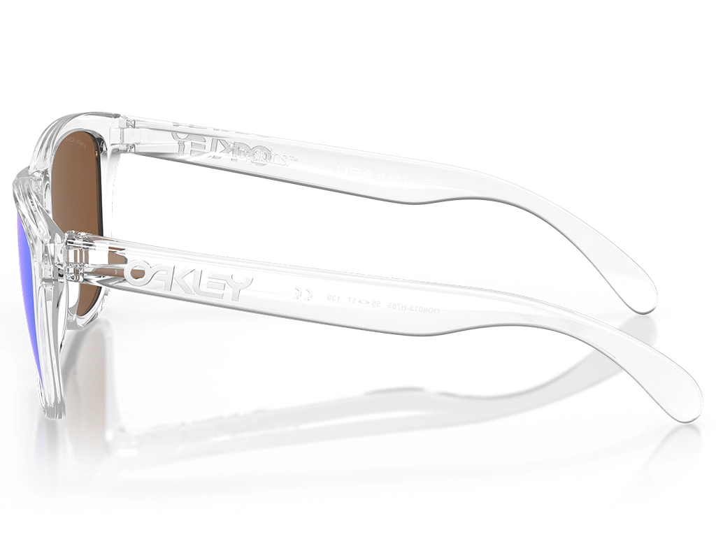Oakley Frogskins OO9013-H7 Transparent 55 Prizm Violet