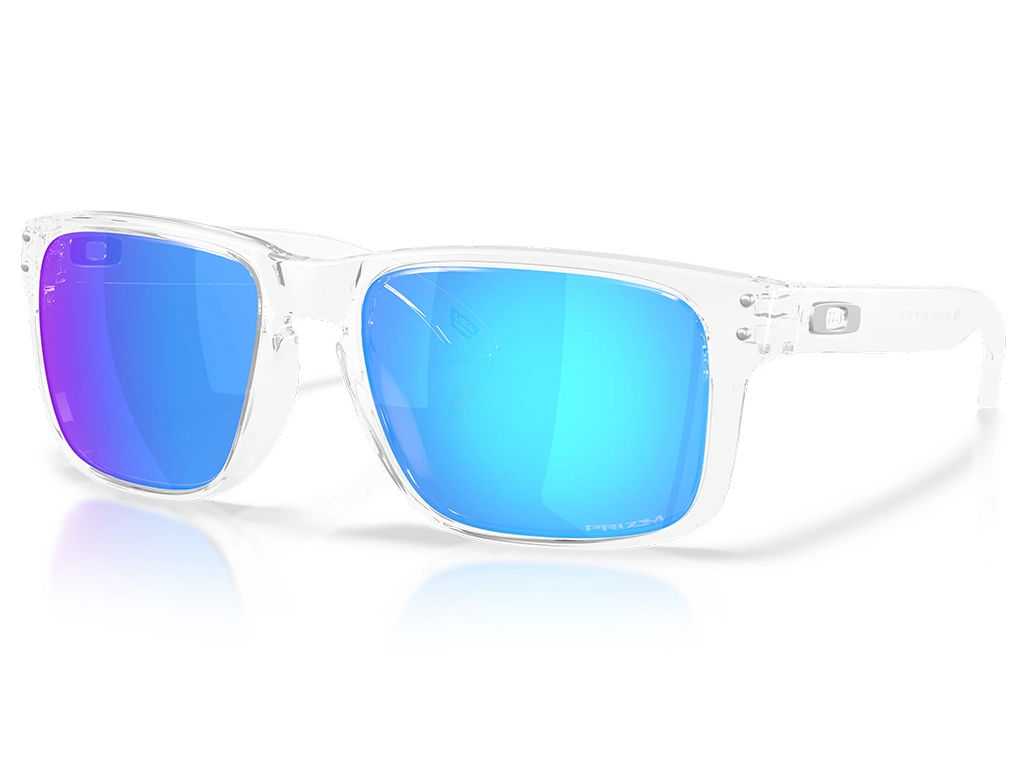 Oakley Holbrook 0OO9102 9102AS Clear 55 Mirrored