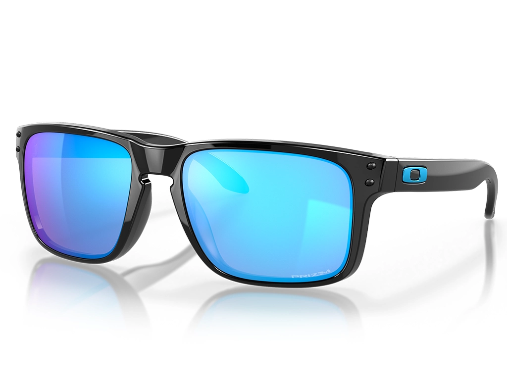Oakley Holbrook 0OO9102 F5 Polished Black 57 Mirrored