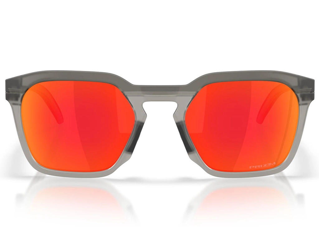 Oakley HSTN SQ 0OO9533 02 Matte Grey Smoke 54 Mirrored