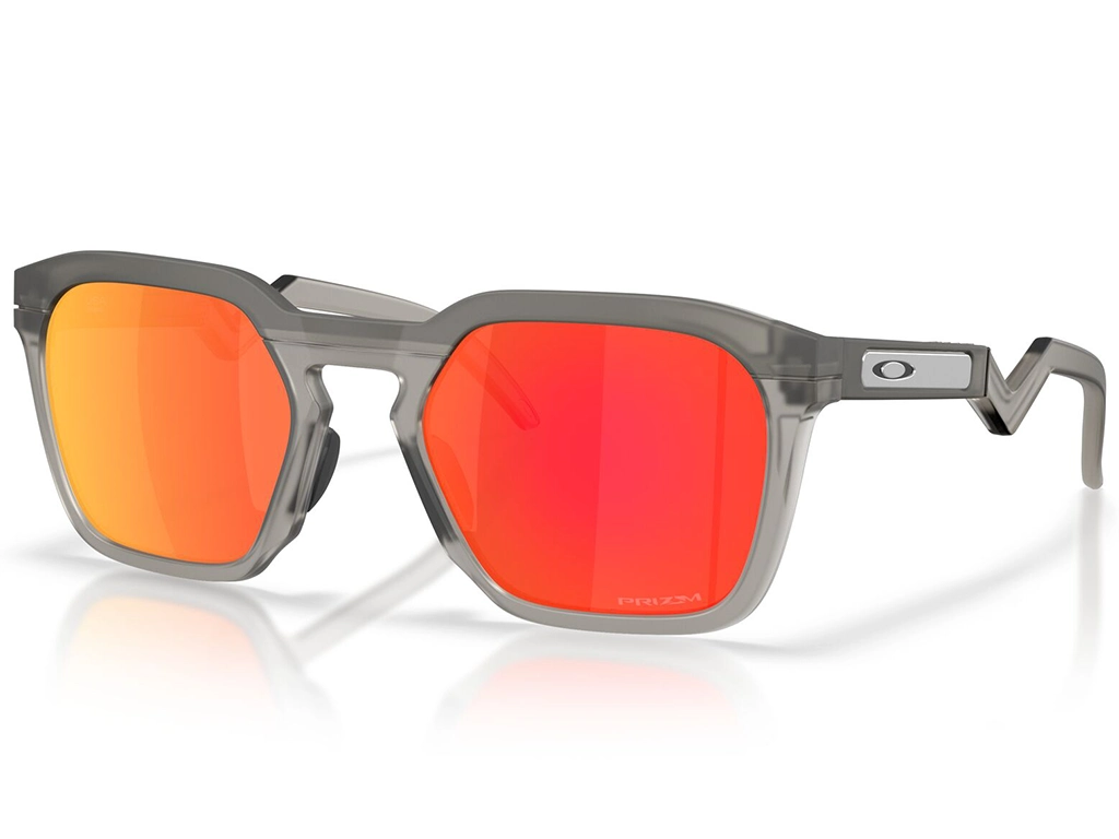Oakley HSTN SQ 0OO9533 02 Matte Grey Smoke 54 Mirrored