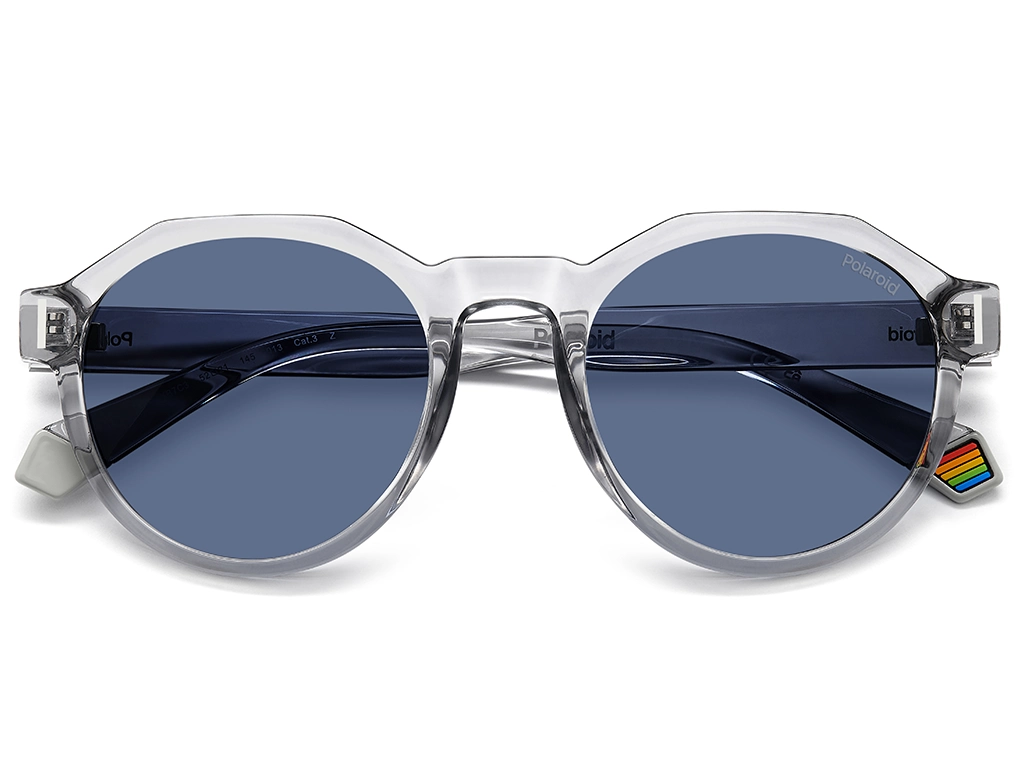 Polaroid PLD 6207/S KB7 Transparent Grey 52 Polarised