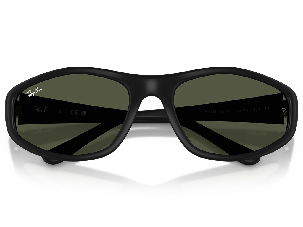 Ray-Ban 0RB2228 622/31 Rubber Black 59
