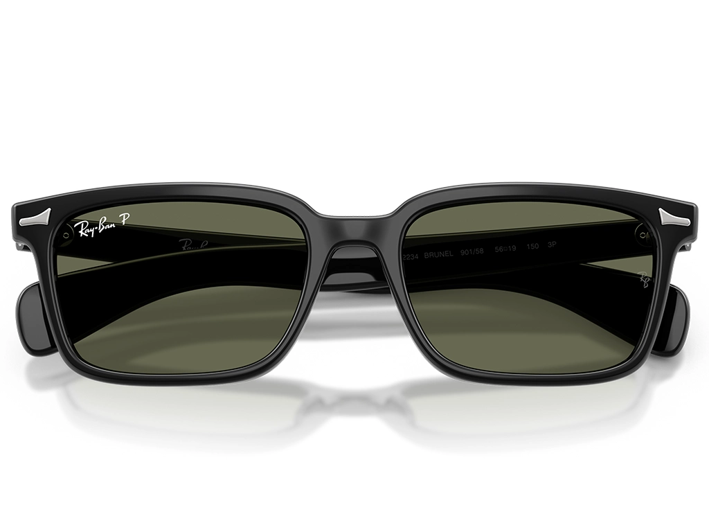 Ray-Ban 0RB2234 901/58 Black 56 Polarised