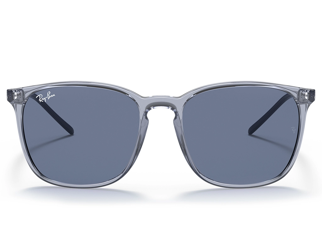 Ray-Ban 0RB4387 639980 Transparent Blue 56