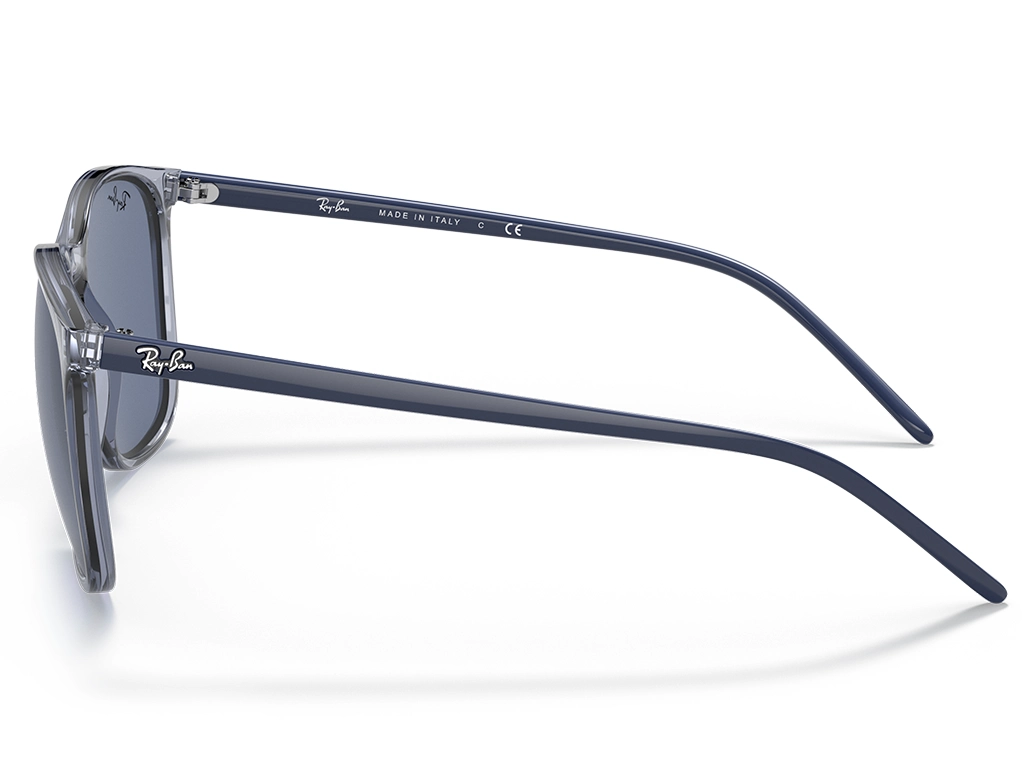 Ray-Ban 0RB4387 639980 Transparent Blue 56