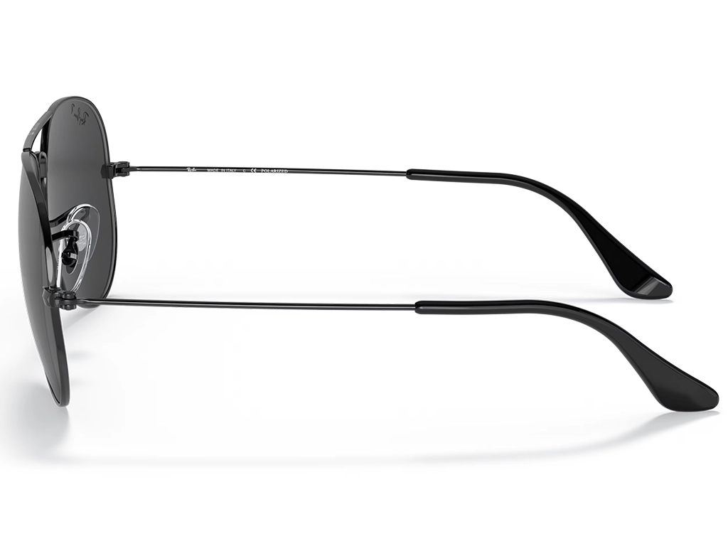 Ray-Ban Aviator Total Black RB3025 002/48 58 Black