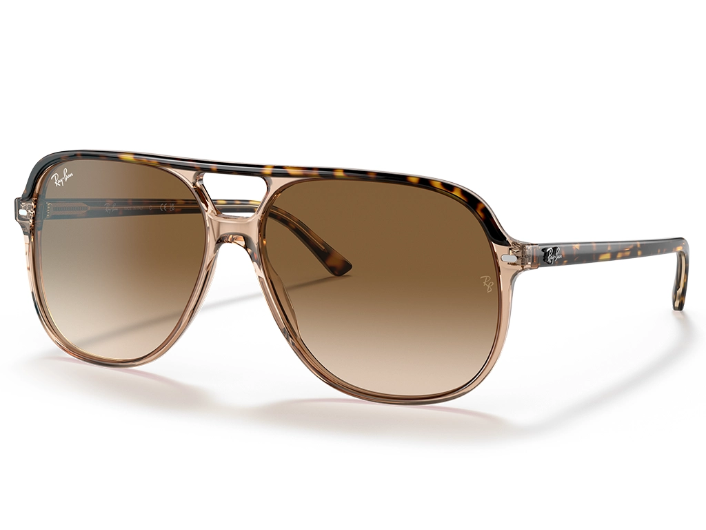 Ray-Ban Bill 0RB2198 129251 Havana on Transparent Brown 60 Gradient