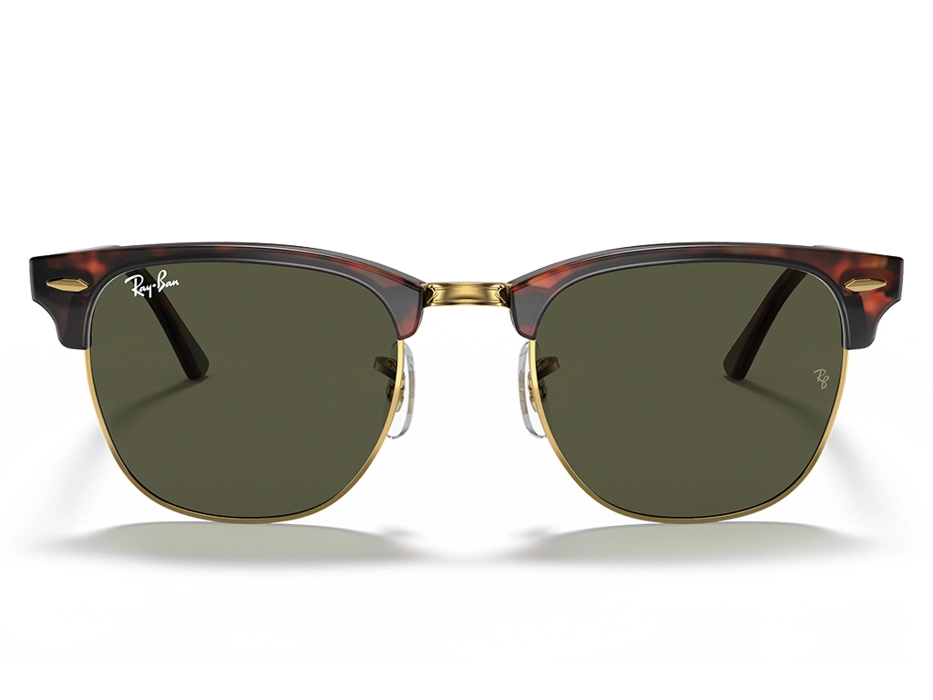 Ray-Ban Clubmaster 0RB3016 W0366 Tortoise on Gold 55