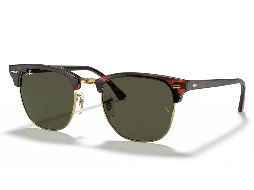 Ray-Ban Clubmaster 0RB3016 W0366 Tortoise on Gold 55