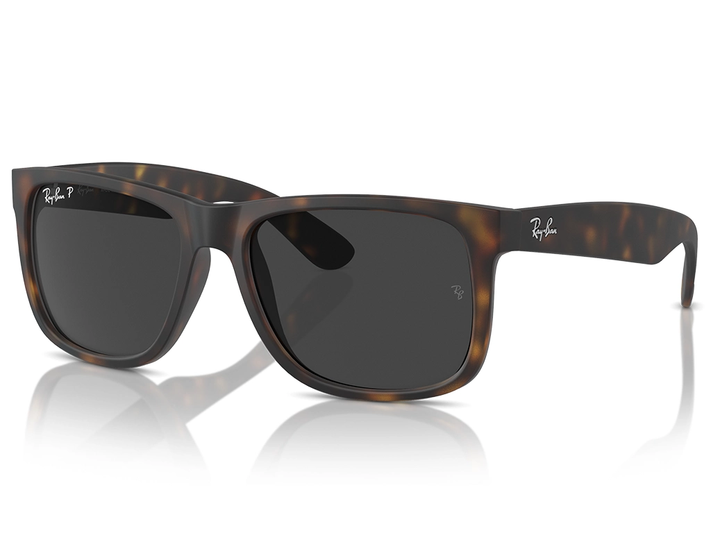 Ray-Ban Justin 0RB4165 865/87 Rubber Havana 54 Polarised