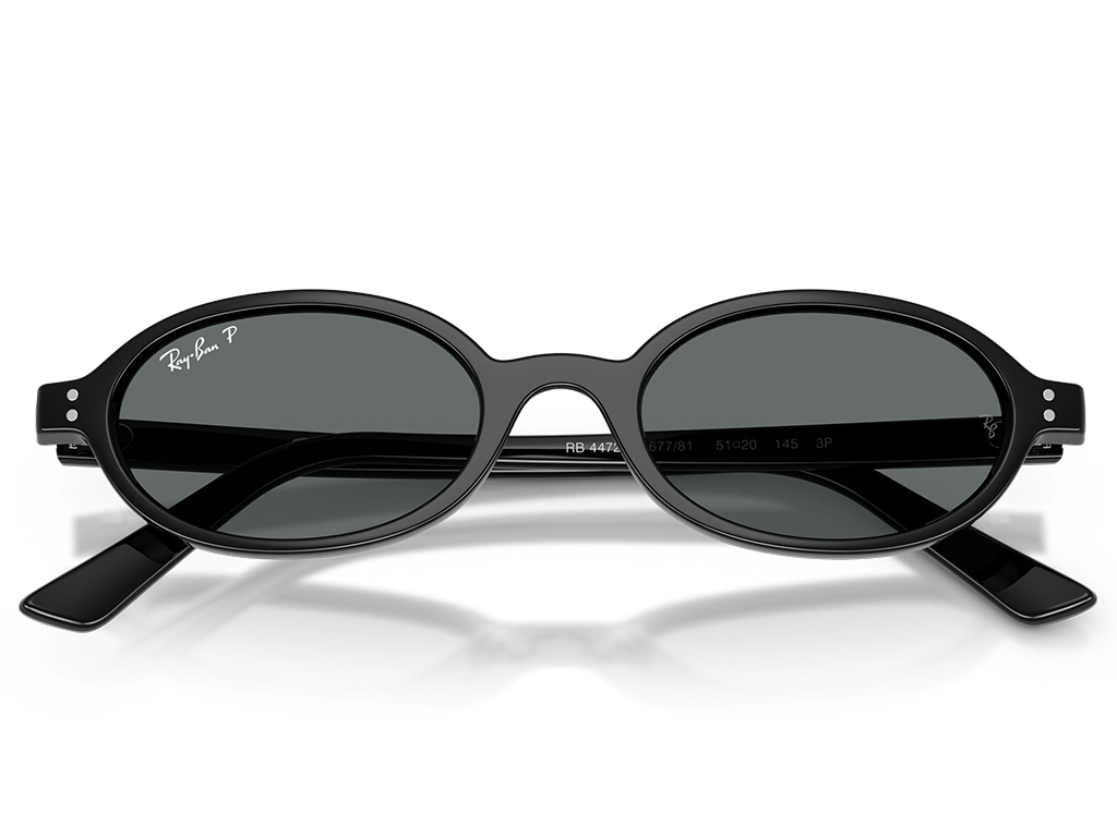 Ray-Ban Khal 0RB4472 667781 Black 51 Polarised