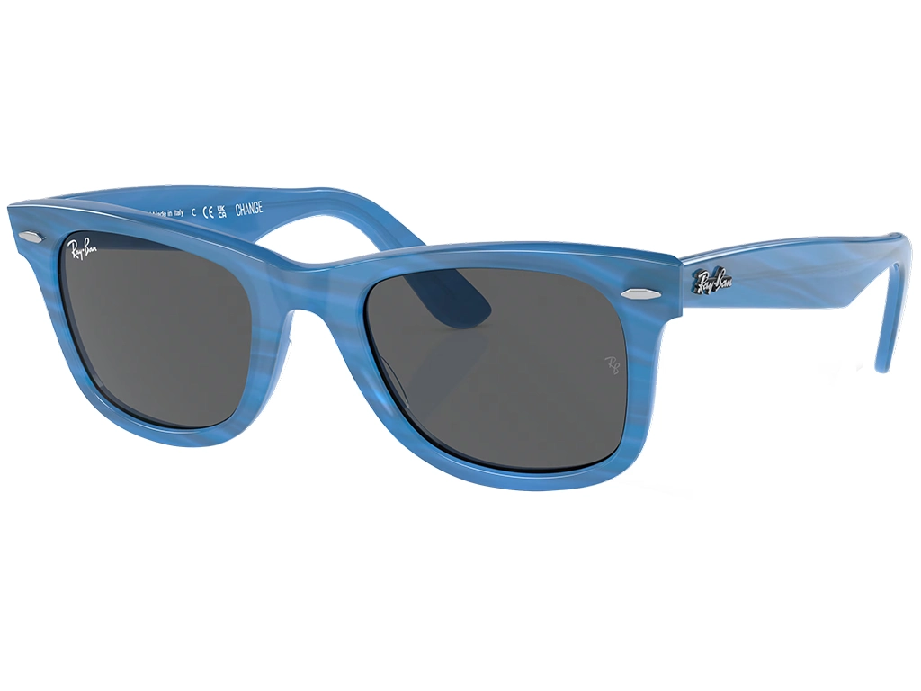 Ray-Ban Original Wayfarer RB2140 1409B1 50 Photo Striped Blue