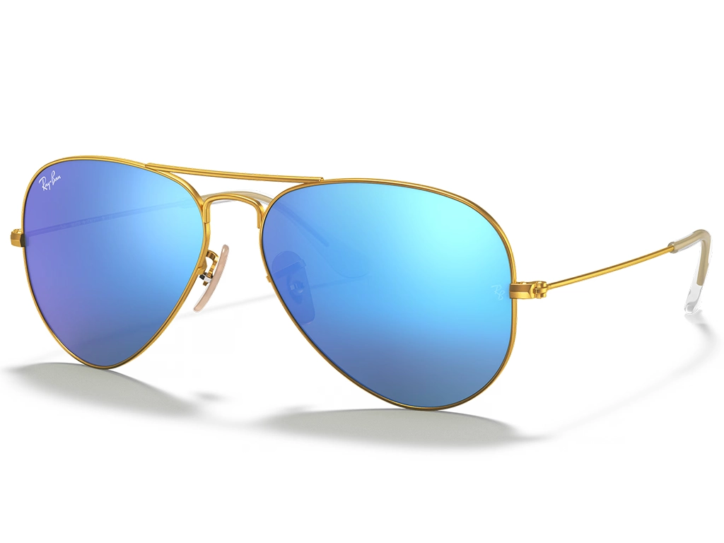 Ray-Ban RB3025 Aviator Gold Blue Flash 112/17