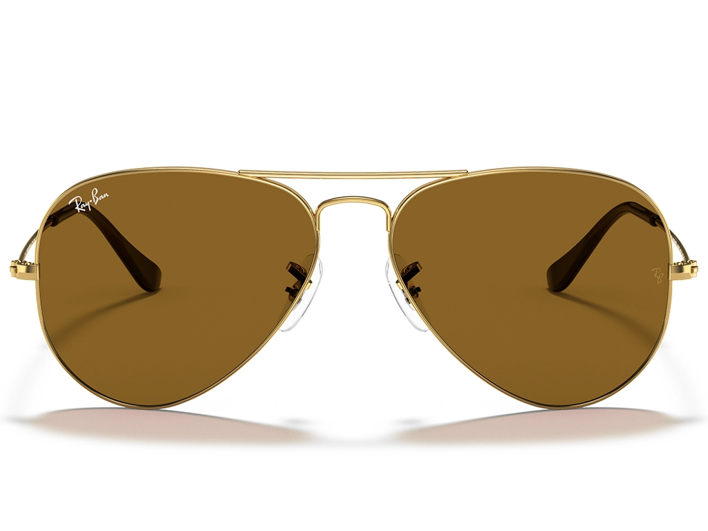 Ray-Ban RB3025 Aviator Gold Brown 001/33
