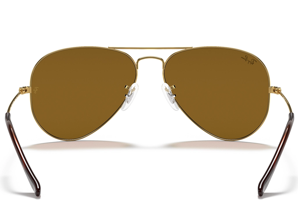 Ray-Ban RB3025 Aviator Gold Brown 001/33