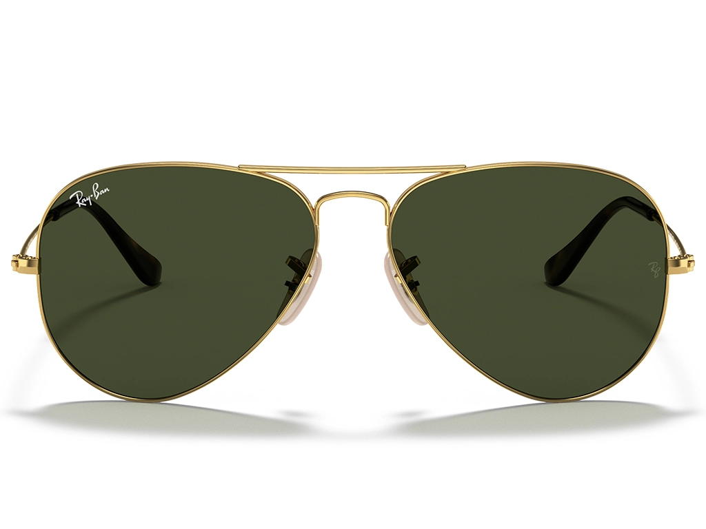 Ray-Ban RB3025 Aviator Gold Green 181