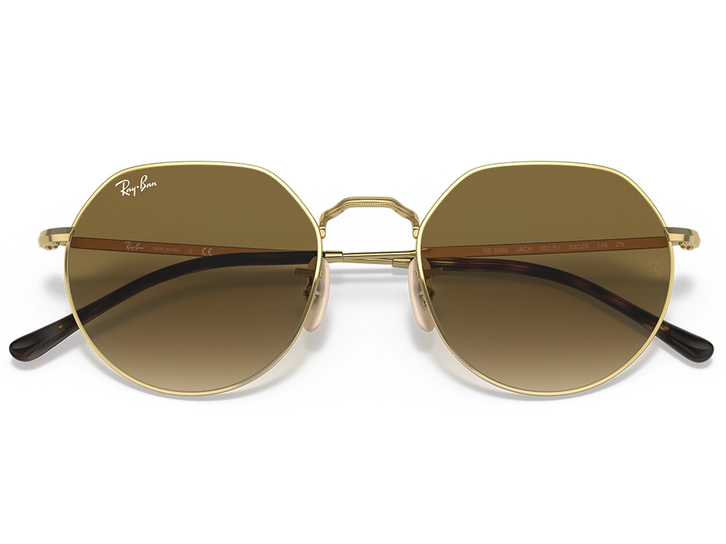 Ray-Ban RB3565 Jack 001/51 Arista Gold 53 Gradient