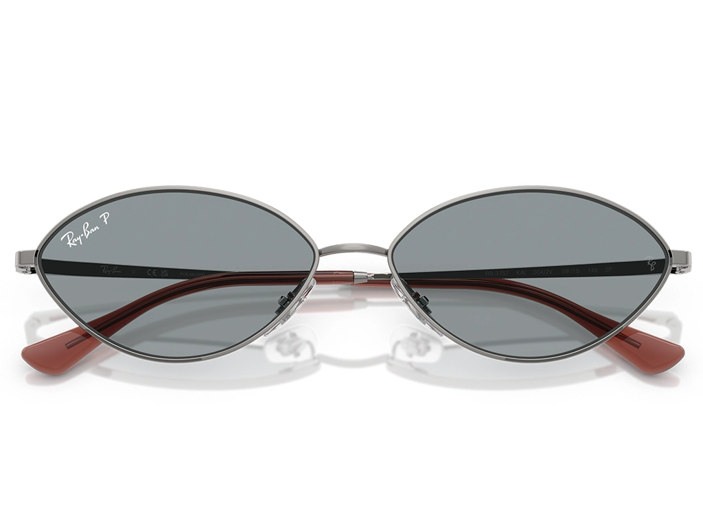 Ray-Ban RB3757 004/2V Gunmetal 56 Polarised