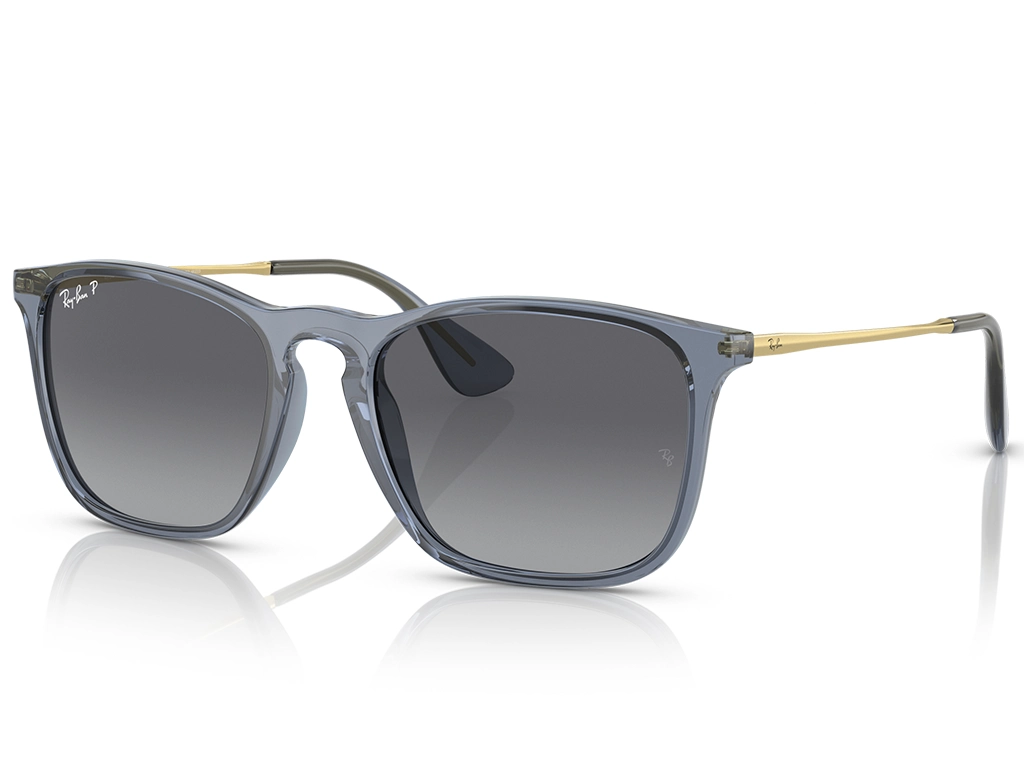 Ray-Ban RB4187 6592T3 Transparent Blue 54 Polarised
