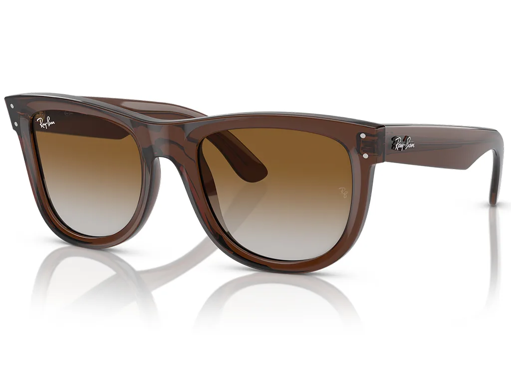 Ray-Ban Wayfarer Reverse RBR0502S 6709CB 50 Transparent Brown Gradient
