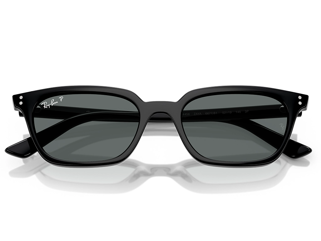 Ray-Ban Zaya 0RB4456 667781 Black 53 Polarised