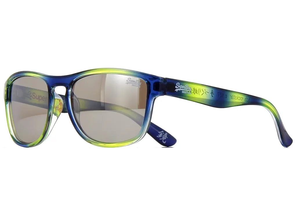 Superdry SDS Rockstar 107 Neon Blue/Green Crystal