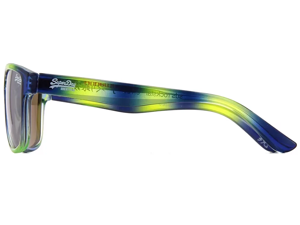Superdry SDS Rockstar 107 Neon Blue/Green Crystal