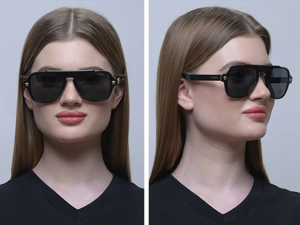 Versace Medusa Charm VE2199 100281 Black 56 Polarised