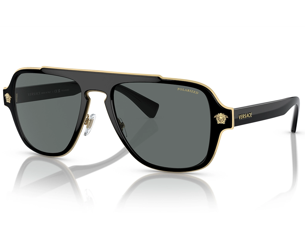 Versace Medusa Charm VE2199 100281 Black 56 Polarised
