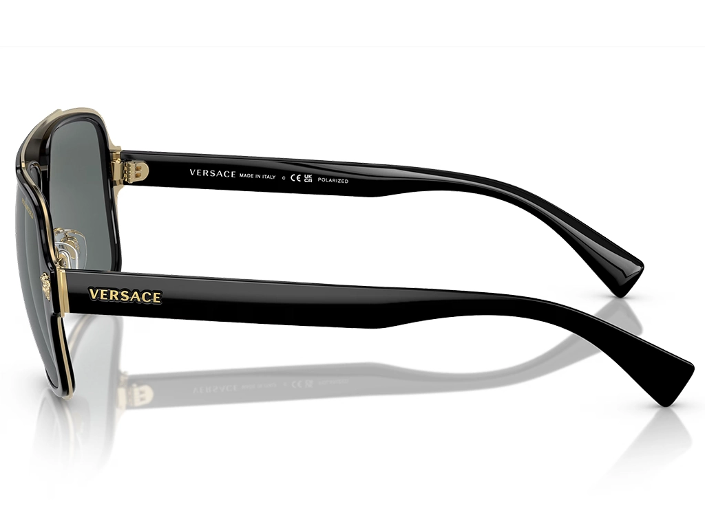Versace Medusa Charm VE2199 100281 Black 56 Polarised