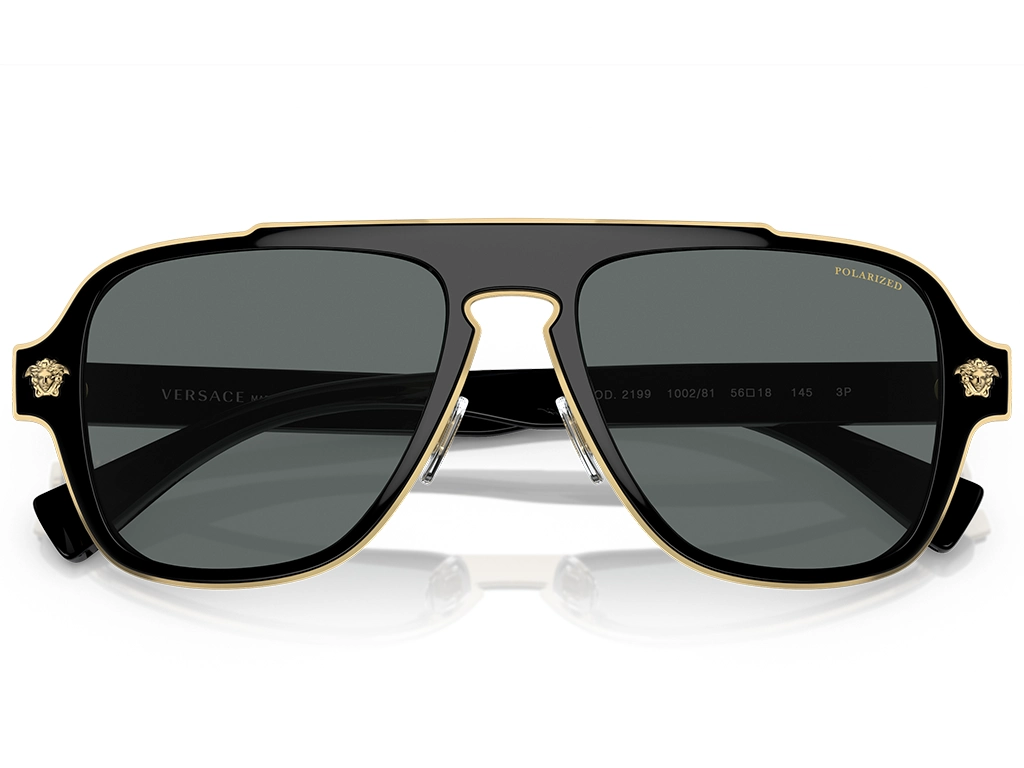 Versace Medusa Charm VE2199 100281 Black 56 Polarised