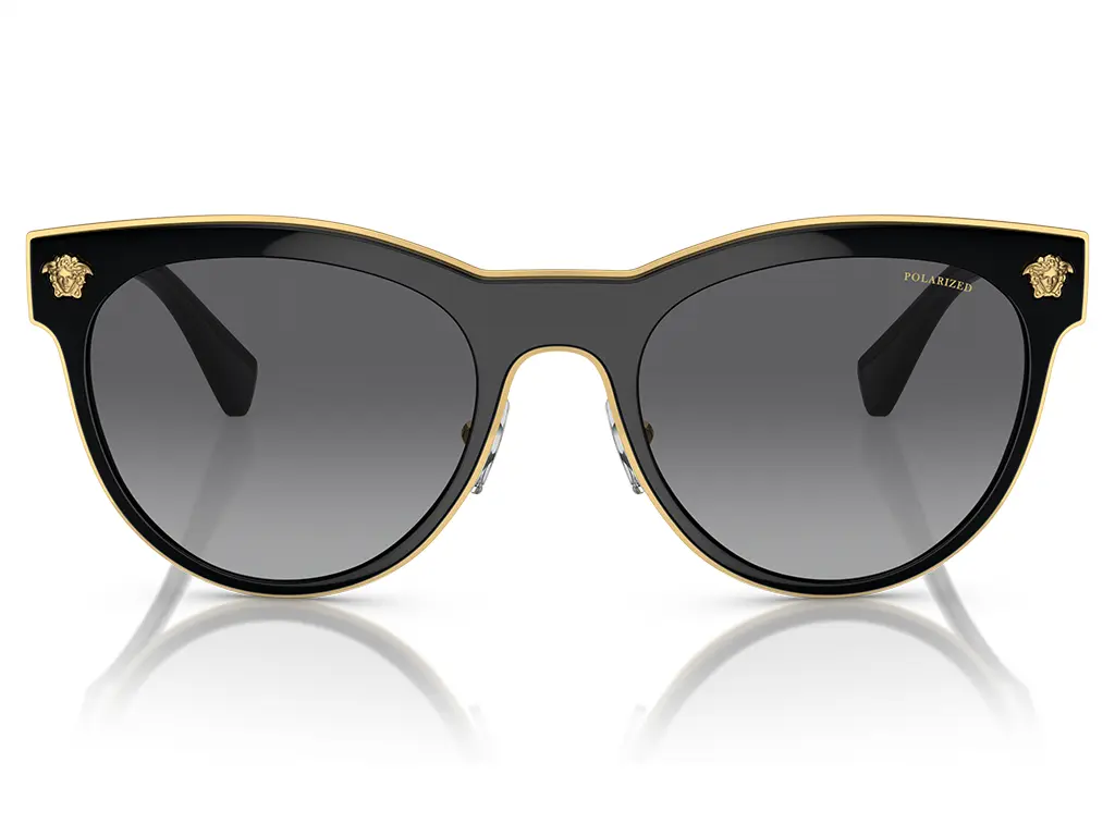 Versace VE2198 1002T3 Black 54 Polarised