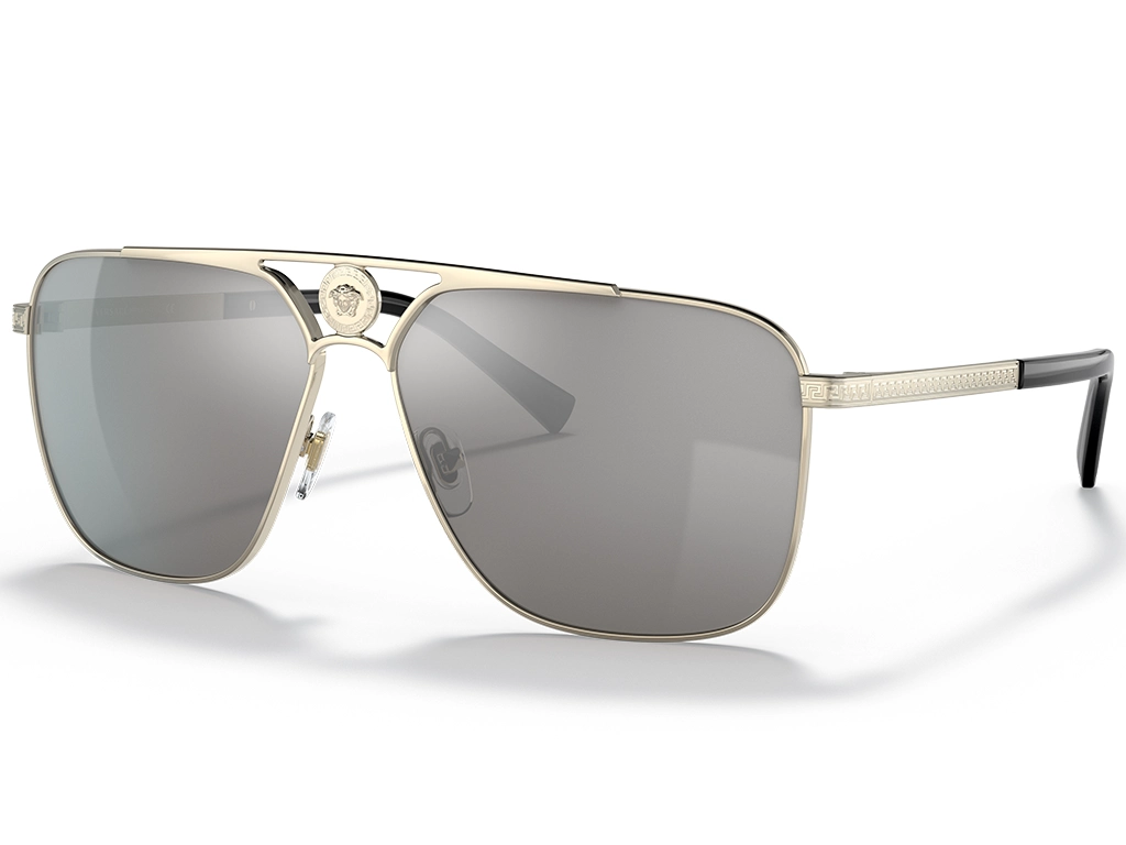 Versace VE2238 12526G Pale Gold 61 Mirrored