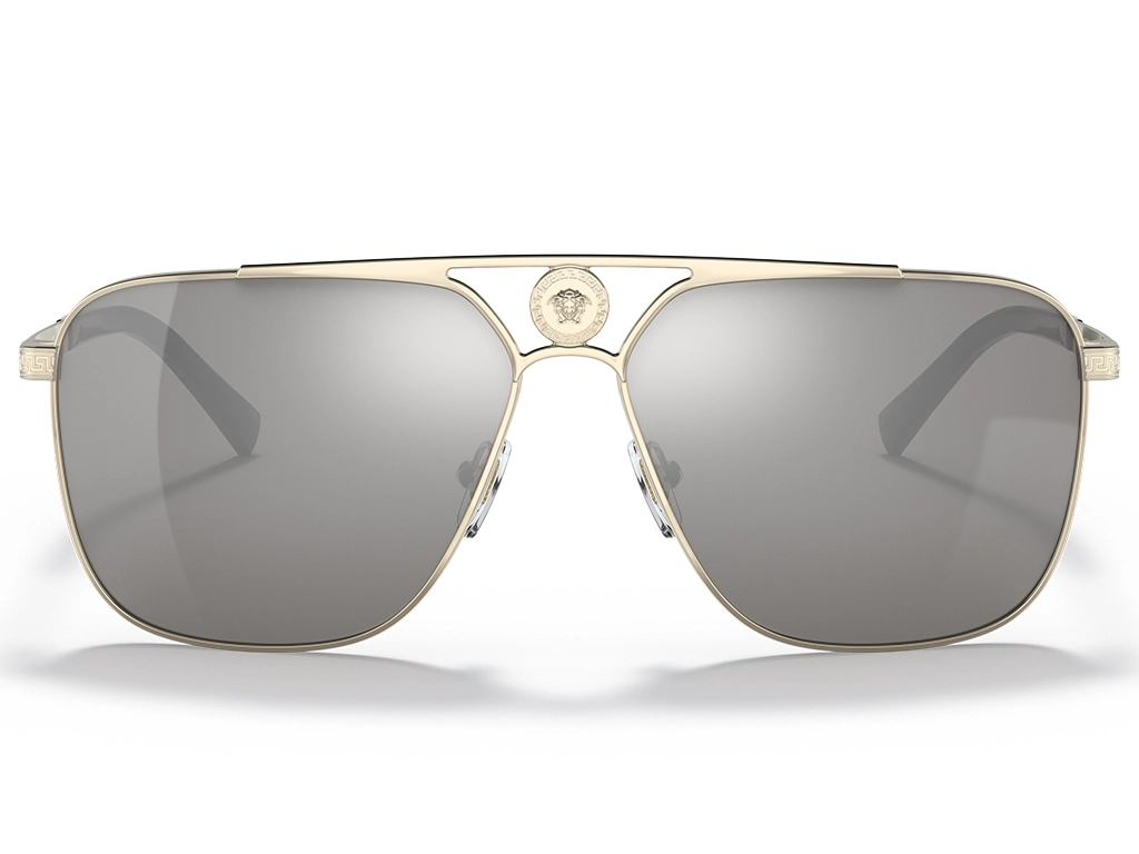 Versace VE2238 12526G Pale Gold 61 Mirrored