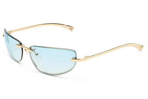 Le Specs Bubbles Gold 62 Gradient