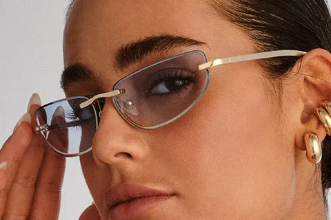 Le Specs Bubbles Gold 62 Gradient