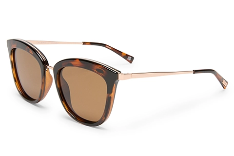 Le Specs Caliente 53 Tort Rose Gold Polarised