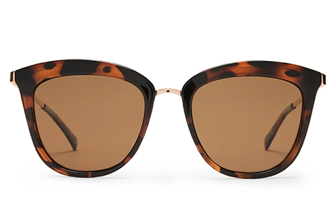 Le Specs Caliente 53 Tort Rose Gold Polarised