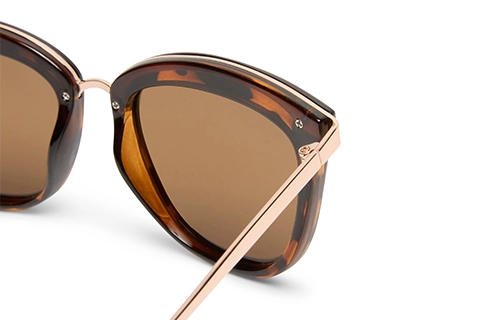Le Specs Caliente 53 Tort Rose Gold Polarised