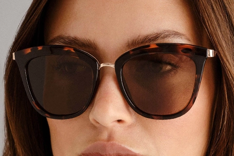 Le Specs Caliente 53 Tort Rose Gold Polarised
