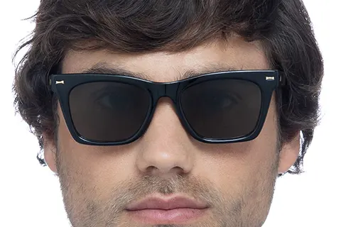 Le Specs Chante Black Polarised