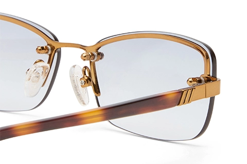 Le Specs Enigmatic 58 Antique Gold Dark Tort