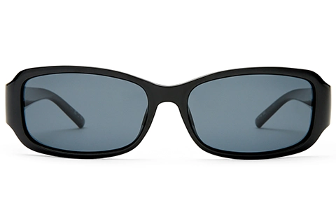 Le Specs Gigglemug Black 57 Polarised