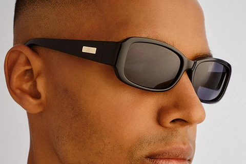 Le Specs Gigglemug Black 57 Polarised