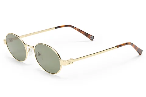 Le Specs Poseidon Deux 52 Gold Khaki Mono