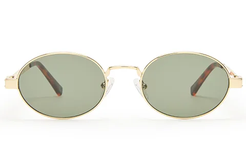 Le Specs Poseidon Deux 52 Gold Khaki Mono